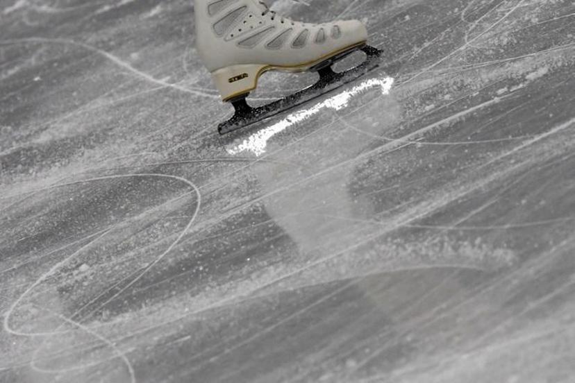 Switzerland's Alexia Paganini competes in the women's single skating short program of the figure skating event during the Pyeongchang 2018 Winter Olympic Games at the Gangneung Ice Arena in Gangneung on February 21, 2018.  Kirill KUDRYAVTSEV / AFP