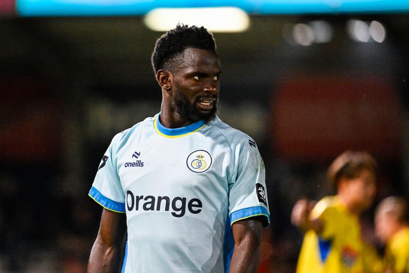 Union's Ousseynou Niang pictured during a soccer match between KVC Westerlo and Royale Union Saint-Gilloise, Saturday 8 August 2026 in Westerlo, on day 1 of the 2026-2027 'Jupiler Pro League' first division of the Belgian championship. BELGA PHOTO TOM GOYVAERTS