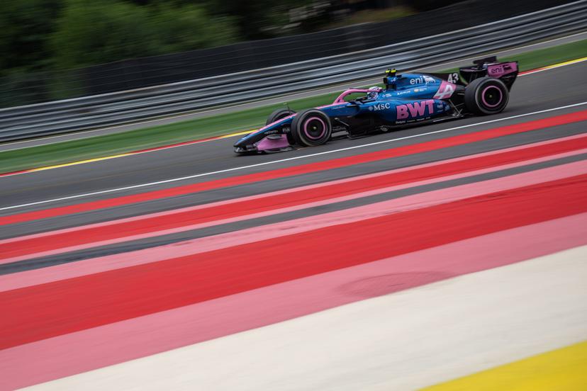 Alpine Argentinian rider Franco Colapinto pictured in action during a free practice ahead of the Grand Prix F1 of Belgium race, in Spa-Francorchamps, Thursday 16 July 2026. The Spa-Francorchamps Formula One Grand Prix takes place this weekend, from July 17th to July 19th. BELGA PHOTO JONAS ROOSENS