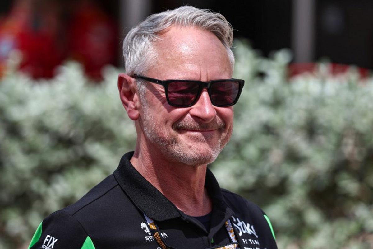 Kick Sauber's team chief Jonathan Wheatley arrives at the Bahrain International Circuit in Sakhir on April 10, 2025, ahead of the Bahrain Formula One Grand Prix weekend.  Fadel SENNA / AFP