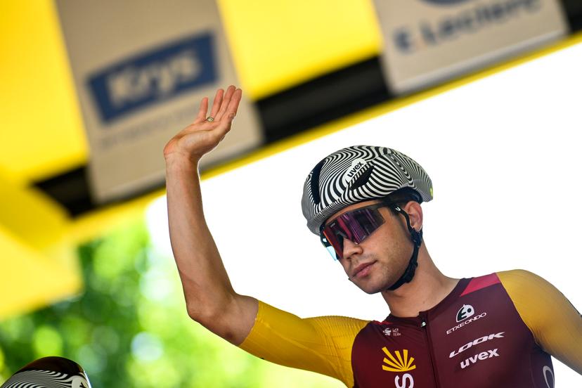 Belgian Milan Fretin of Cofidis pictured at the start of stage 8 of the 2026 Tour de France cycling race, a stage of 182km from Perigueux to Bergerac, on Saturday 11 July 2026. The 113th edition of the Tour de France starts on Saturday 4 July in Barcelona, Spain, and will finish in Paris, France on the 26th of July. BELGA PHOTO JASPER JACOBS
