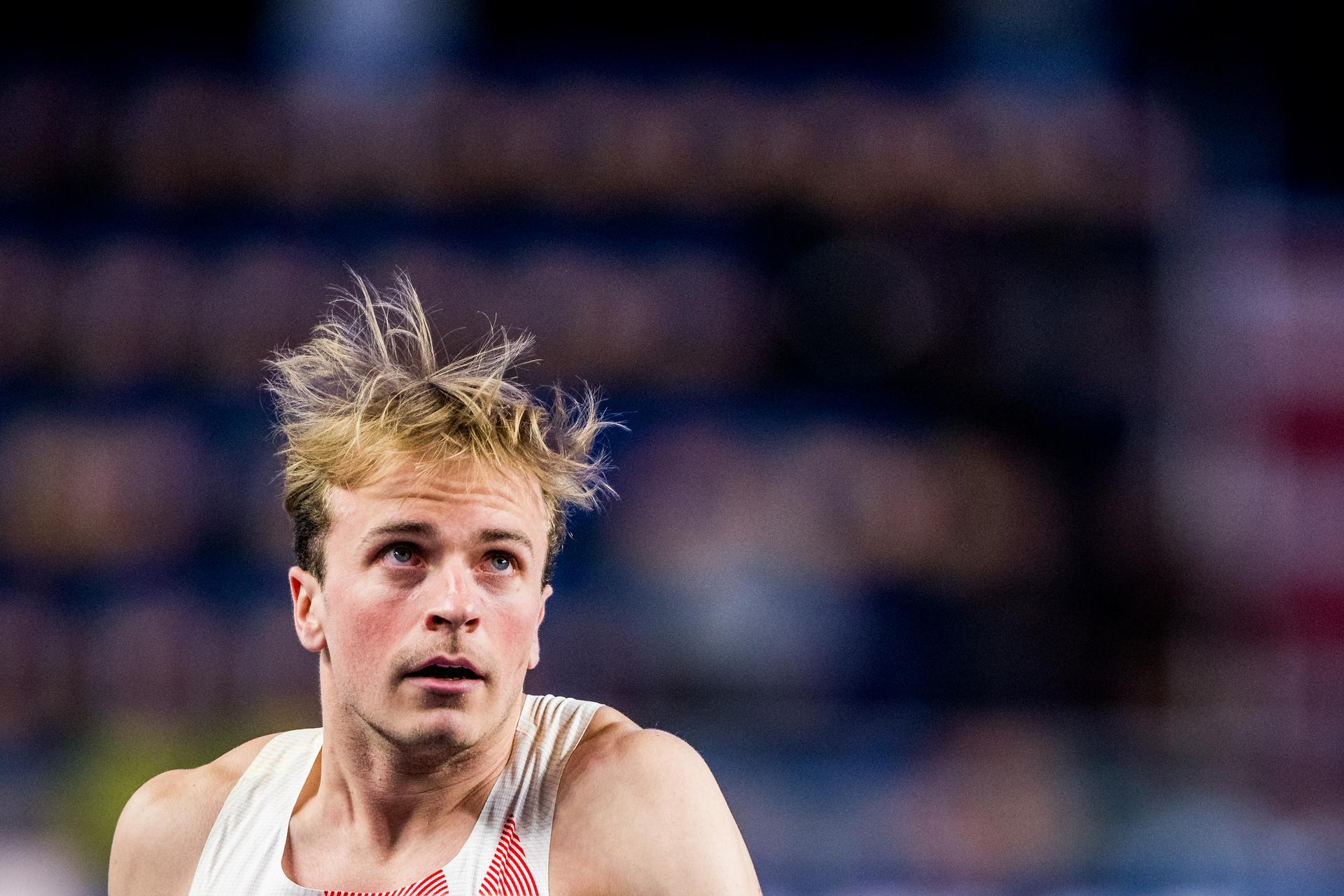 Belgian athlete Simon Verherstraeten pictured after the first day of the World Athletics Indoor Championship in Torun, Poland on Friday 20 March 2026. The championships take place from 20 to 22 March. BELGA PHOTO JASPER JACOBS