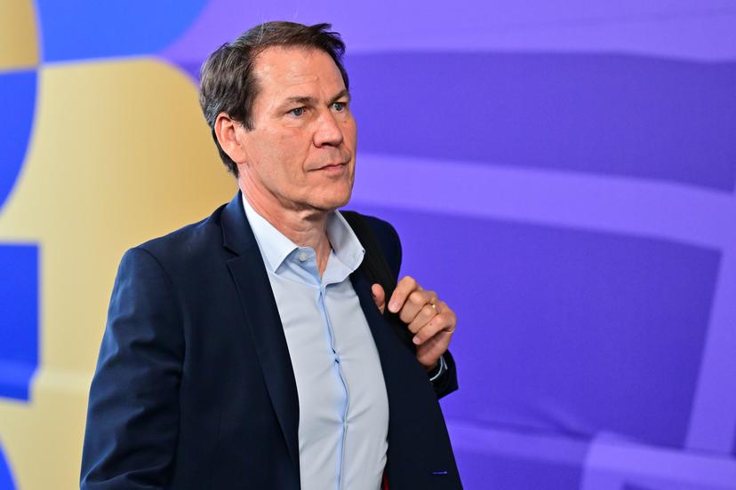 Belgium's head coach Rudi Garcia arrives for a soccer game between the USA and Belgian national team Red Devils, on Monday 06 July 2026, at the Seattle Field, in Seattle, a 1/8 finals game in the FIFA World Cup 2026. BELGA PHOTO DIRK WAEM