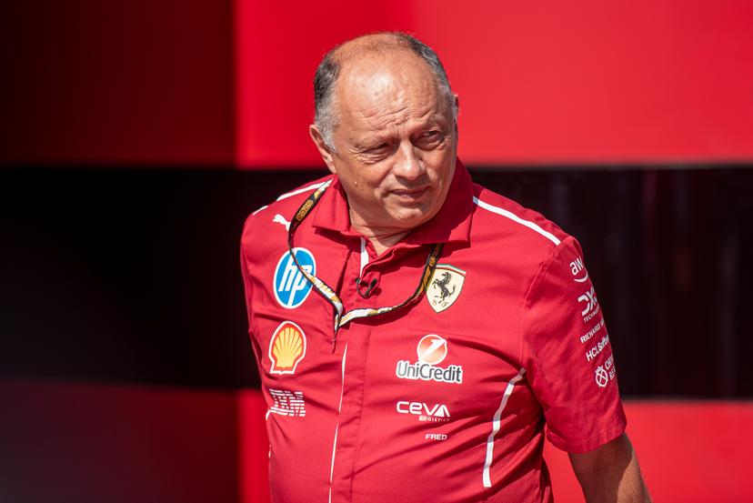 Scuderia Ferrari team principal Frédéric Vasseur is seen ahead of the Grand Prix F1 of Belgium race, in Spa-Francorchamps, Friday 25 July 2025. The Spa-Francorchamps Formula One Grand Prix takes place this weekend, from July 24th to July 27th. BELGA PHOTO JONAS ROOSENS