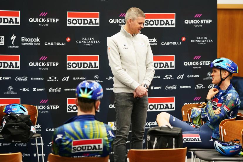 Soudal Quick-Step CEO Jurgen Fore pictured ahead of a training ride of the Soudal Quick-Step cycling team in Calpe, Spain, Thursday 08 January 2026. BELGA PHOTO JOMA GARCIA