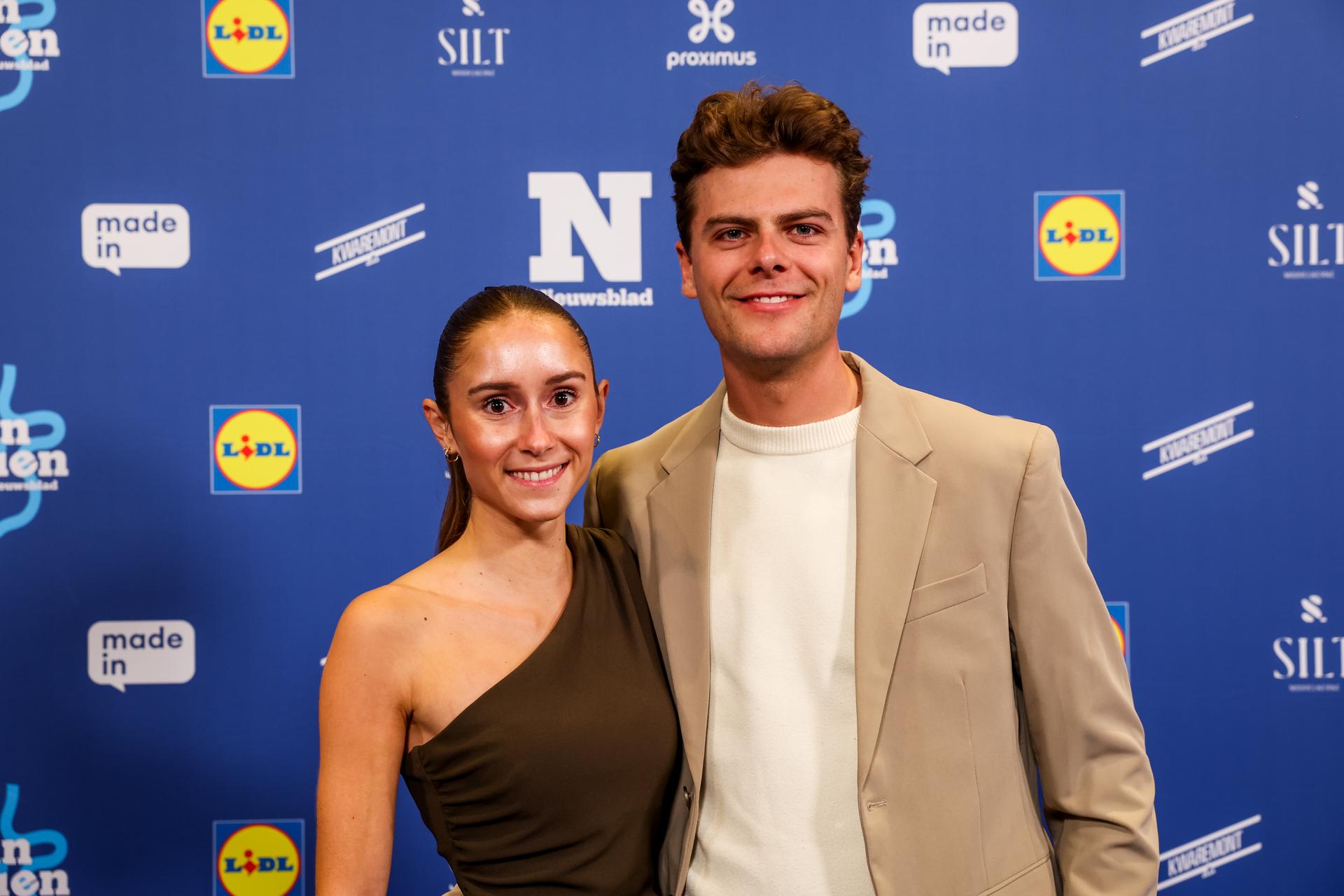 Belgian Arne Marit of Intermarche-Wanty pictured at the arrival for the 'Flandrien' award ceremony for the best Belgian cyclist of the 2024 cycling season, organized by newspaper 'Het Nieuwsblad', Tuesday 05 November 2024 in Middelkerke. BELGA PHOTO KURT DESPLENTER
