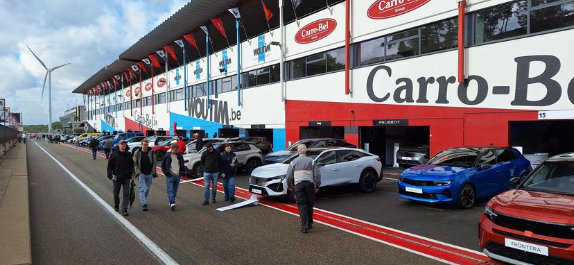 Illustration picture of the EV Experience Days (18-20/11), in Circuit Zolder race track, in Heusden-Zolder, Saturday 19 October 2024. BELGA PHOTO FABRICE LETOT