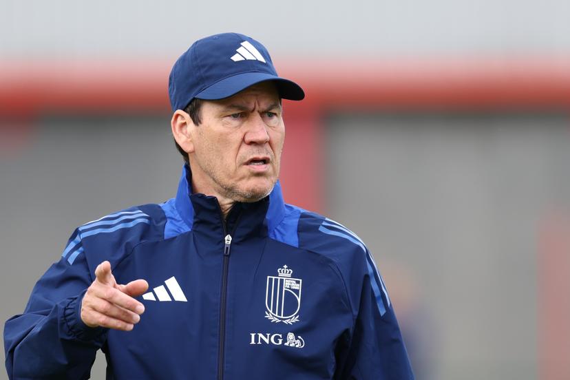 Belgium's head coach Rudi Garcia pictured during a training session of the Red Devils, the Belgian national soccer team, at the Proximus Basecamp in Tubize, Sunday 08 June 2025. The team is preparing for the World Cup 2026 qualifier against Wales (09/06). BELGA PHOTO BRUNO FAHY