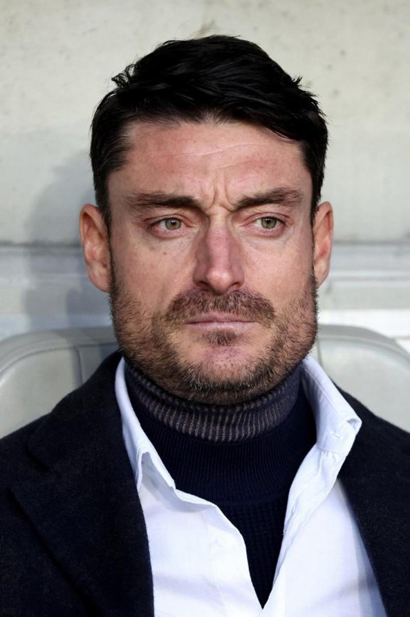 Bordeaux' Spanish head coach Albert Riera looks on prior to the French Cup round of 32 football match between Girondins de Bordeaux and OGC Nice at the stade Matmut Atlantique, in Bordeaux, southwestern France, on January 20, 2024.  ROMAIN PERROCHEAU / AFP