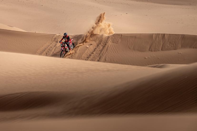 ATTENTION EDITORS - HAND OUT PICTURES - EDITORIAL USE ONLY - MANDATORY CREDIT: 'SIMON BAUCHAU'  Hand out picture released by Eric Dupain shows Jerome Martiny during stage 7 of the 2026 Dakar rally race in Wadi Ad Dawasir, Saudi Arabia on Tuesday 13 January 2026.  *** Belga and Belga Editorial Board decline all responsibility regarding the content of this picture. *** PHOTO HAND OUT - SIMON BAUCHAU