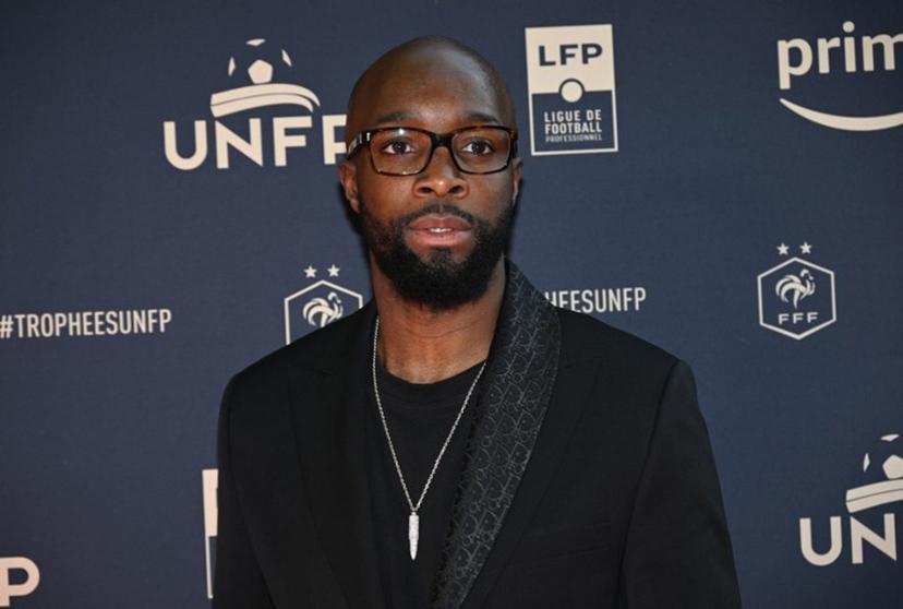 Paris Saint-Germain's French midfielder Lassana Diarra arrives to attend the 31th edition of the UNFP (French National Professional Football players Union) trophy ceremony, in Paris on May 28, 2023.  Bertrand GUAY / AFP