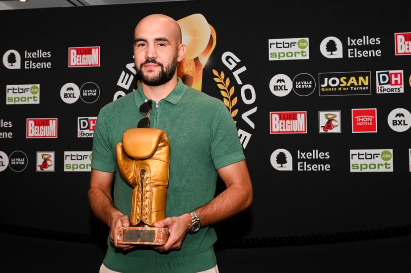 ATTENTION EDITORS - HAND OUT PICTURES - EDITORIAL USE WITH STORY ON GANTS D'OR ONLY - MANDATORY CREDIT GANTS D'OR   Hand out pictures released on Saturday 16 September 2023 by the Gants d'Or boxing award show, shows Francesco Patera  GANTS DOR - FREDERIC ANDRIEU