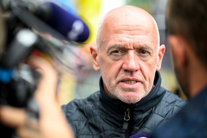 Soudal Quick-Step sports director and trainer Tom Steels pictured at the start of stage 14 of the 2025 Tour de France cycling race, from Pau to Luchon-Superbagneres (183 km), on Saturday 19 July 2025 in France. The 112th edition of the Tour de France starts on Saturday 5 July in Lille, France, and will finish in Paris, France on the 27th of July. BELGA PHOTO JASPER JACOBS