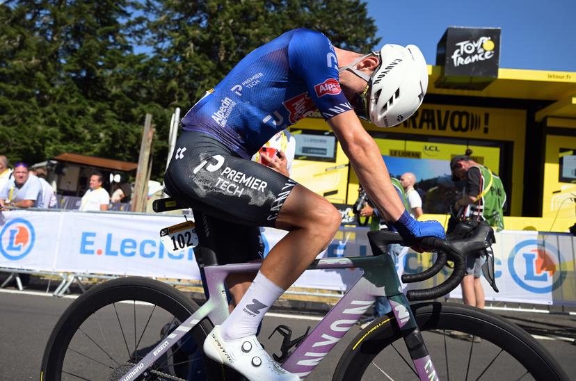 Belgian Ramses Debruyne of Alpecin-Premier Tech the stage 10 of the 2026 Tour de France cycling race, a stage of 167km from Aurillac to Le Lioran, on Tuesday 14 July 2026. The 113th edition of the Tour de France starts on Saturday 4 July in Barcelona, Spain, and will finish in Paris, France on the 26th of July. BELGA PHOTO DAVID PINTENS