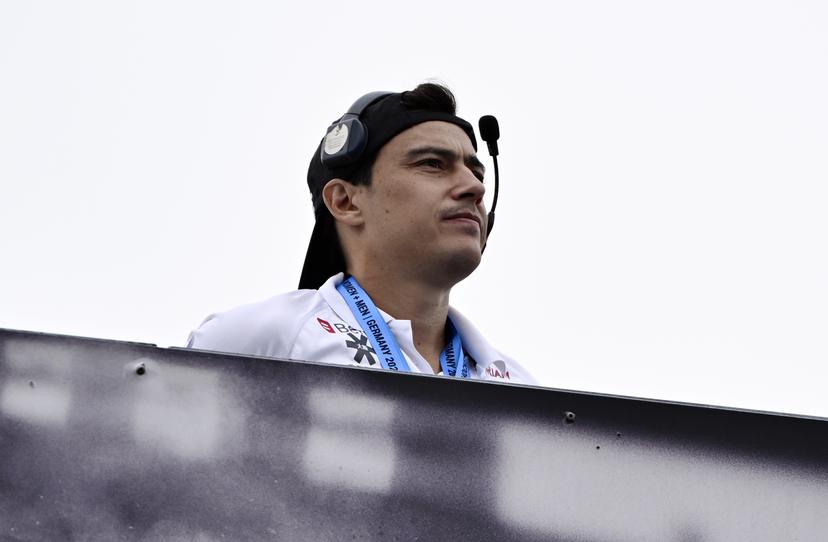 Belgium's assistant coach Thomas Briels pictured during a hockey game between Spain and the Belgian national team Red Panthers, the 'small final' to decide on the bronze medal of the 2025 women's European championships, Sunday 17 August 2025 in Monchengladbach, Germany. BELGA PHOTO ERIC LALMAND