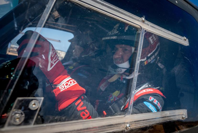 ATTENTION EDITORS - HAND OUT PICTURES - EDITORIAL USE ONLY - MANDATORY CREDIT: JAN VAN GELDER - PHOTOVISION  -   Hand out picture released on Saturday 05 April 2025 by Eric Dupain shows Belgian Koen Wauters during the first stage of the Morocco Desert Challenge, from Agadir to Plage Blanche , on Saturday 05 April 2025.  *** Belga and Belga Editorial Board decline all responsibility regarding the content of this picture. *** BELGA PHOTO HAND OUT JAN VAN GELDER - PHOTOVISION