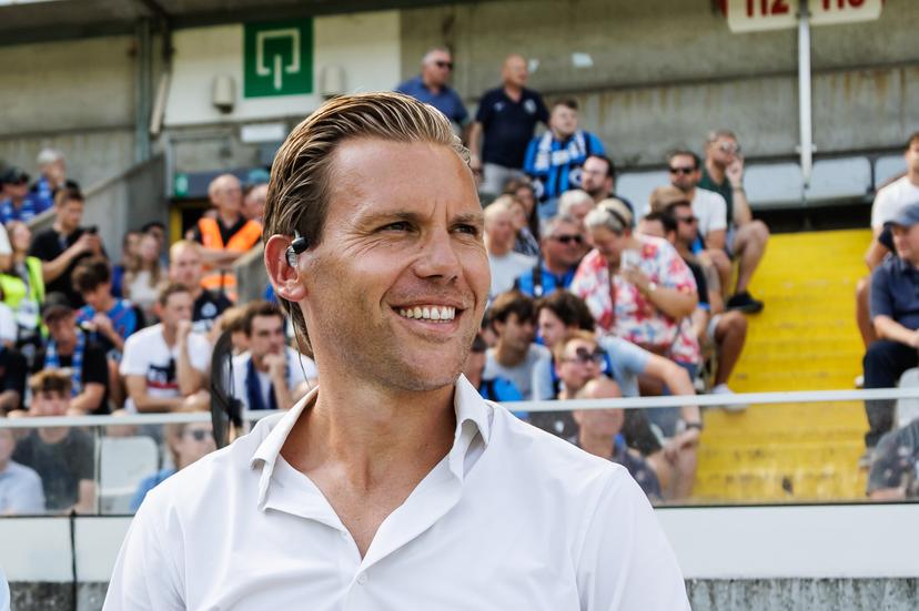 Former Club Brugge player Ruud Vormer pictured during a soccer match between Club Brugge KV and Cercle Brugge, Sunday 01 September 2024 in Brugge, on the sixth day of the 2024-2025 season of the 'Jupiler Pro League' first division of the Belgian championship. BELGA PHOTO KURT DESPLENTER