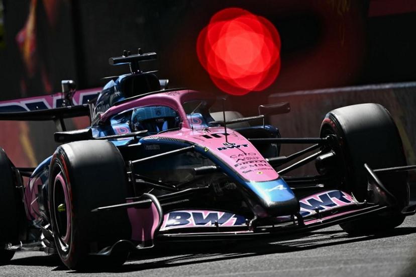 Alpine's French driver Pierre Gasly stops on the pit lane during the third practice session of the Italian Formula One Grand Prix at the Autodromo Nazionale Monza circuit in Monza, northern Italy on September 5, 2026.  Marco BERTORELLO / AFP