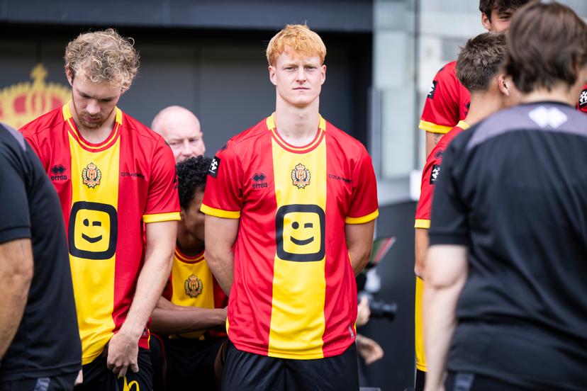 Mechelen's Lovro Golic pictured at  the 2026-2027 season photoshoot of Belgian Jupiler Pro League team KV Mechelen, Monday, August 3, 2026 in Mechelen. BELGA PHOTO TOM GOYVAERTS