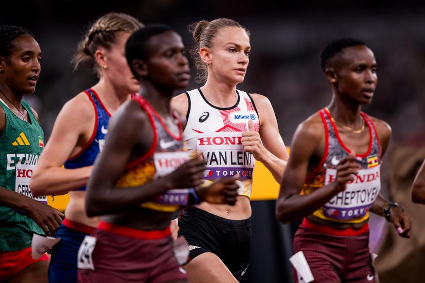 Belgian Jana Van Lent during the Final 10.000m women, in the World Athletics Championships in Tokyo, Japan, on Saturday 13 September 2025. The outdoor Worlds are taking place from 13 to 21 September. BELGA PHOTO JASPER JACOBS