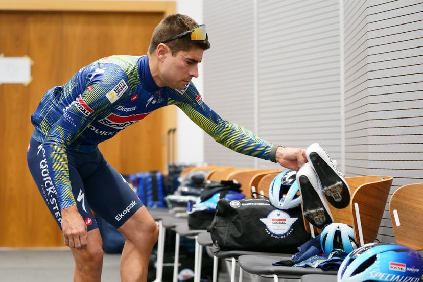 Spanish Mikel Landa of Soudal Quick-Step pictured ahead of a training ride of the Soudal Quick-Step cycling team in Calpe, Spain, Thursday 08 January 2026. BELGA PHOTO JOMA GARCIA