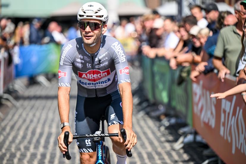Belgian Gianni Vermeersch of Alpecin-Deceuninck pictured before the first stage of the 'Renewi Tour' multi-stage cycling race, from Terneuzen to Breskens, The Netherlands (182,7 km) on Wednesday 20 August 2025. The five-day race takes place in Belgium and the Netherlands. BELGA PHOTO DAVID PINTENS