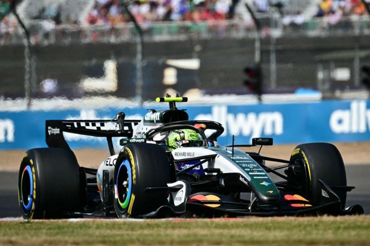 McLaren's British driver Lando Norris drives during the Formula One British Grand Prix at the Silverstone motor racing circuit in Silverstone, central England, on July 5, 2026.  Ben STANSALL / AFP