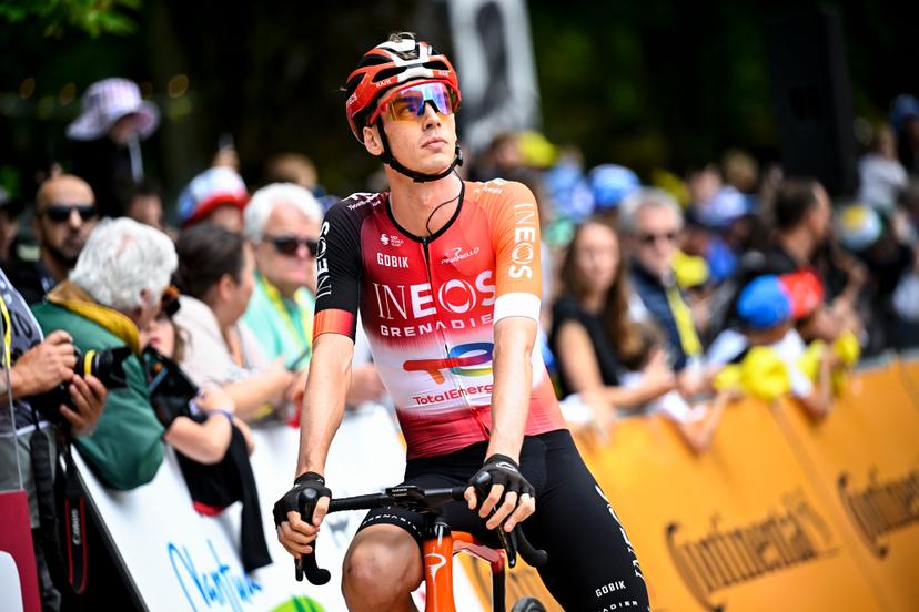 Dutch Thymen Arensman of Ineos Grenadiers pictured ahead of the stage 20 of the 2025 Tour de France cycling race, from Nantua to Montpellier (185km), on Saturday 26 July 2025 in France. The 112th edition of the Tour de France starts on Saturday 5 July in Lille, France, and will finish in Paris, France on the 27th of July. BELGA PHOTO JASPER JACOBS