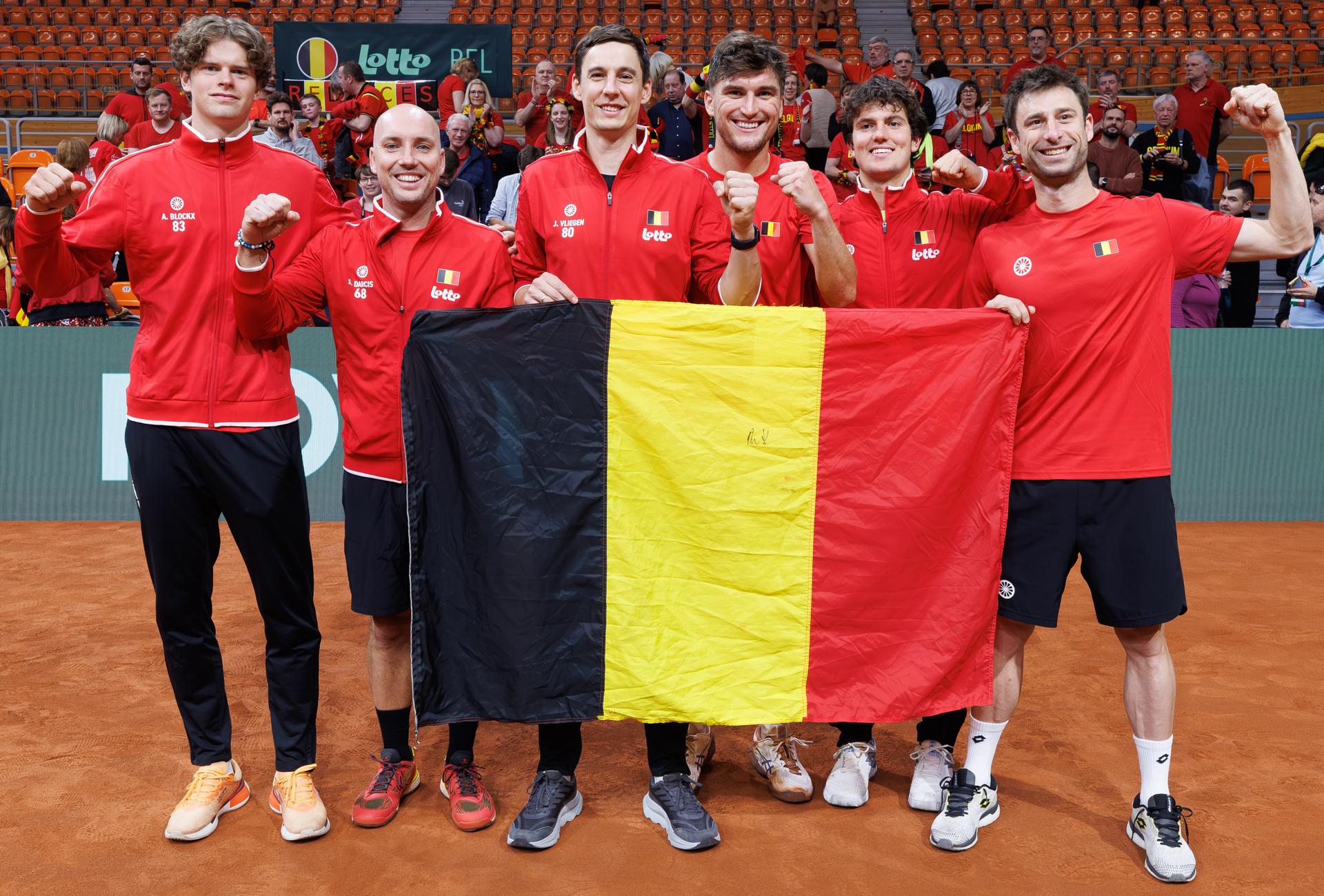 Davis Cup - TENNIS DAVIS CUP QUALIFIERS BULGARIA BELGIUM SUNDAY
