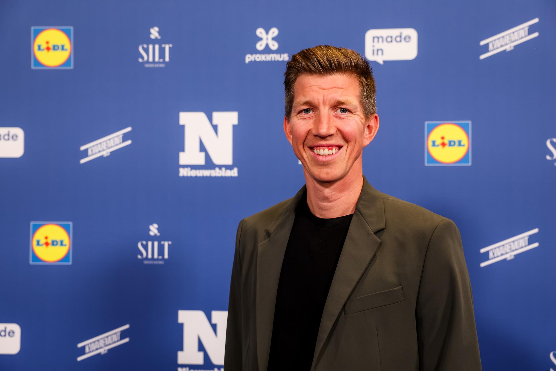 Israel-Premier Tech sports director Sep Vanmarcke pictured at the arrival for the 'Flandrien' award ceremony for the best Belgian cyclist of the 2024 cycling season, organized by newspaper 'Het Nieuwsblad', Tuesday 05 November 2024 in Middelkerke. BELGA PHOTO KURT DESPLENTER