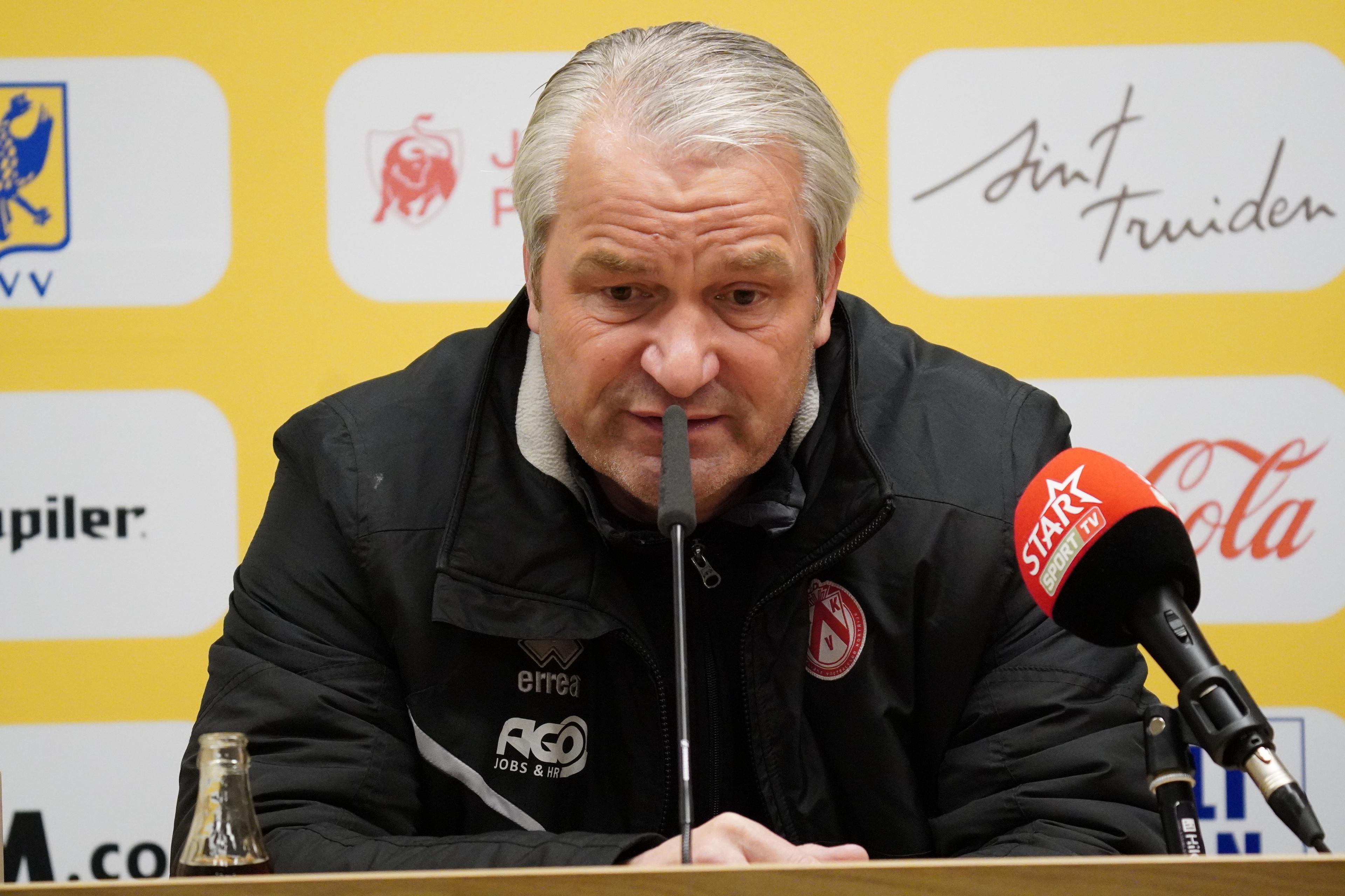 Reactie coach Bernd Strock KV Kortrijk na winst op STVV