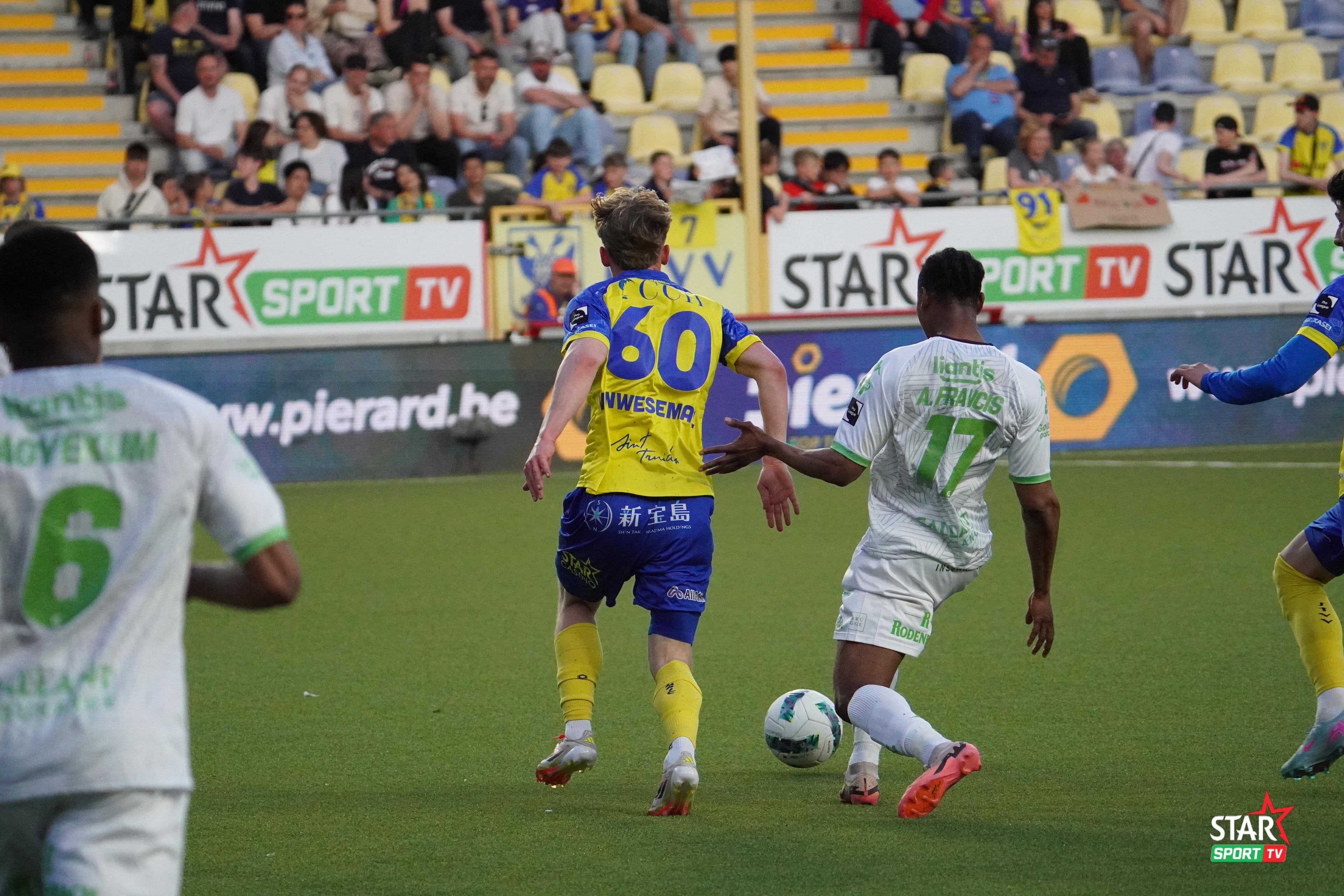 STVV VS CERCLE BRUGGE PLAY-OFF