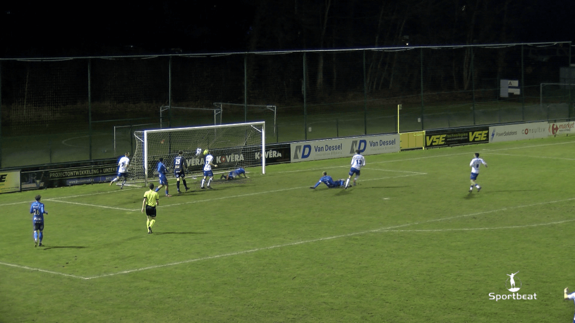 De Goals uit KSK Heist vs Royal Knokke 2 0