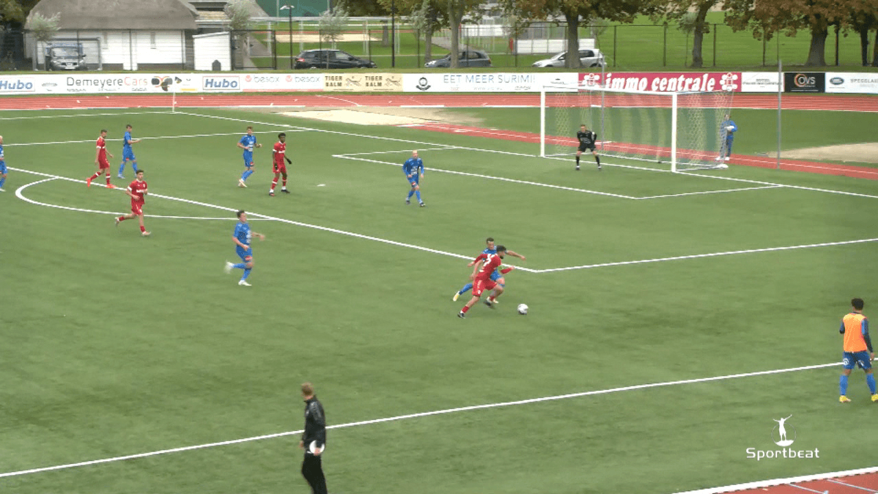 De Goals uit Royal Knokke sv Antwerp