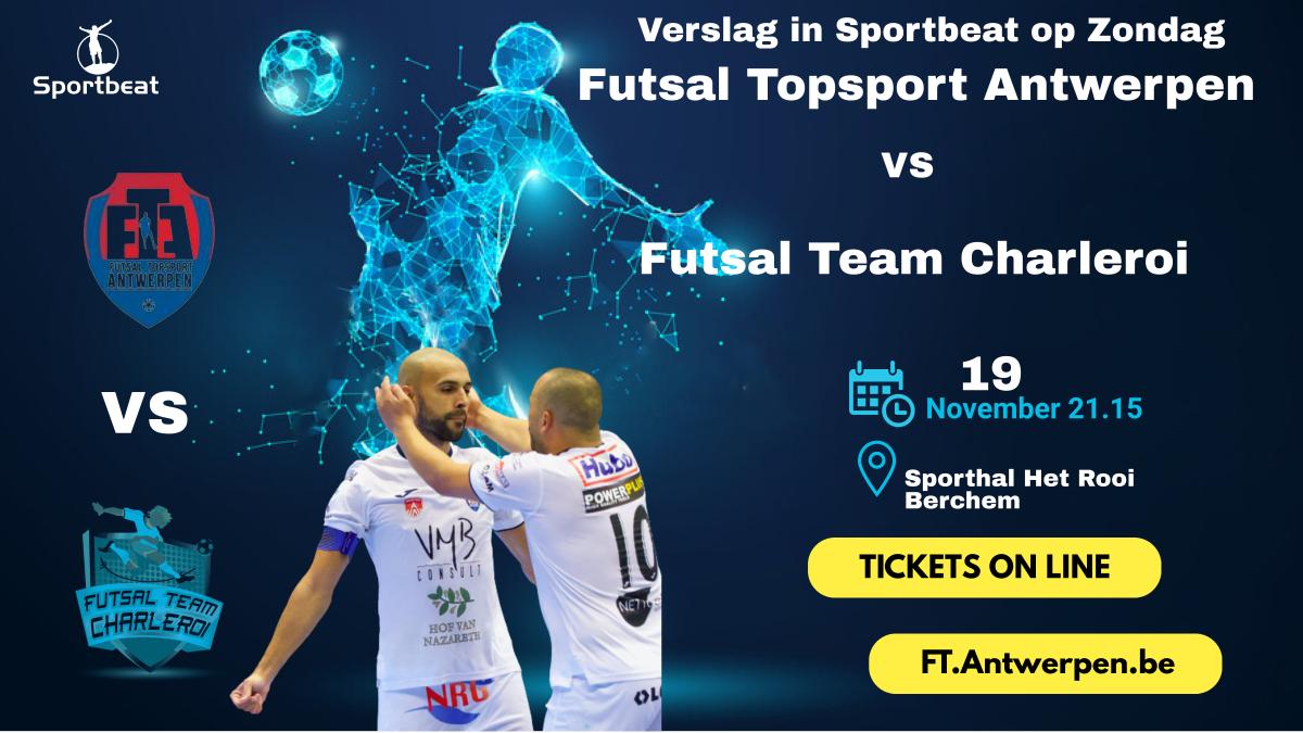 Eerste reacties FT Antwerpen na 6-1 zege vs FT Charlerloi