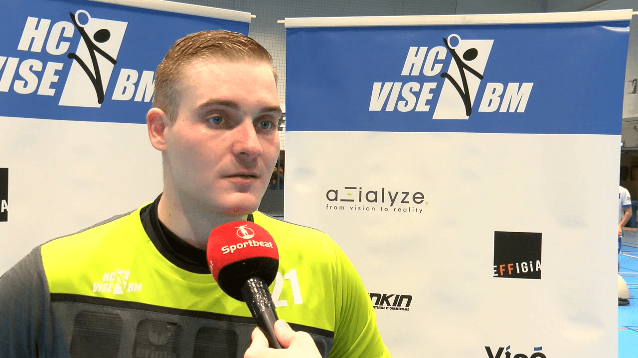 Reactie Corentin HC Visé na winst vs Aalsmeer