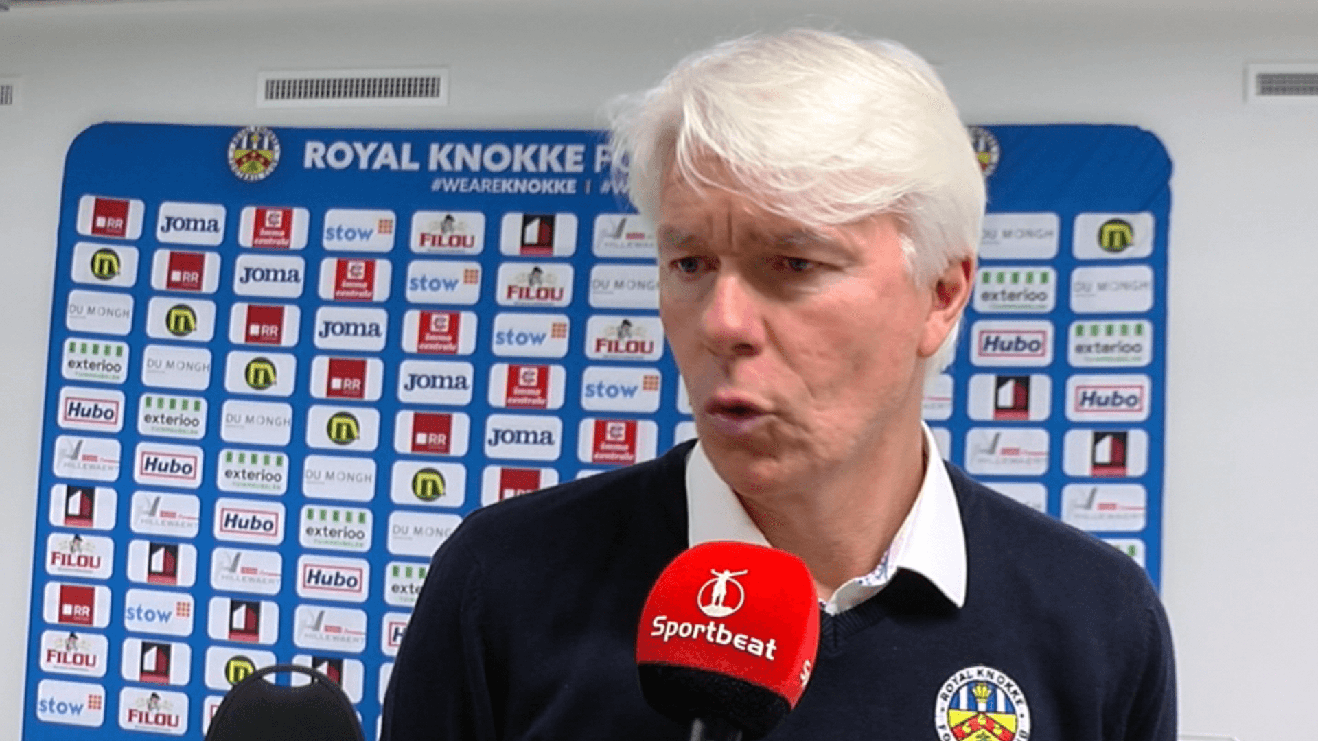 Reactie Jannes Tant Royal Knokke na 1 1 vs La Louviere