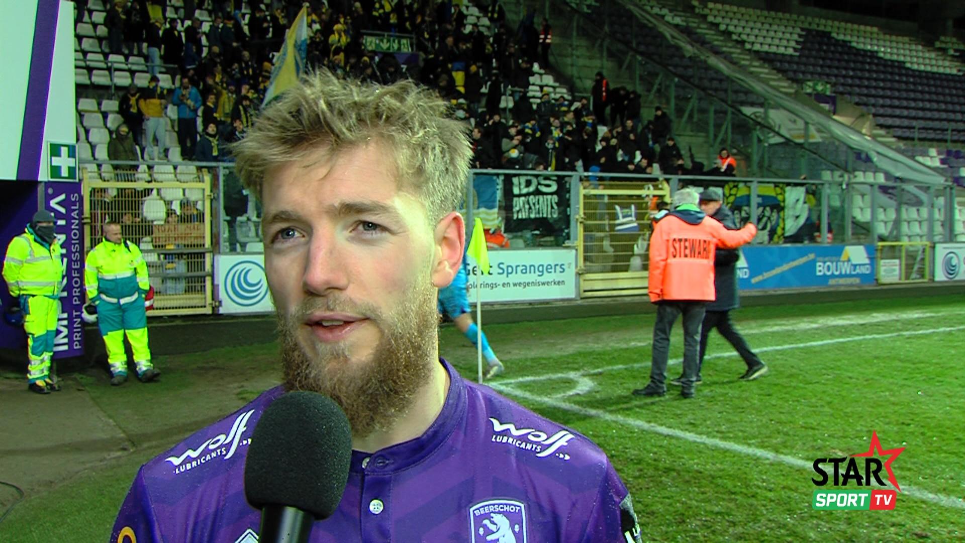 Reactie Tom Reyners Beerschot na wedstrijd vs Union