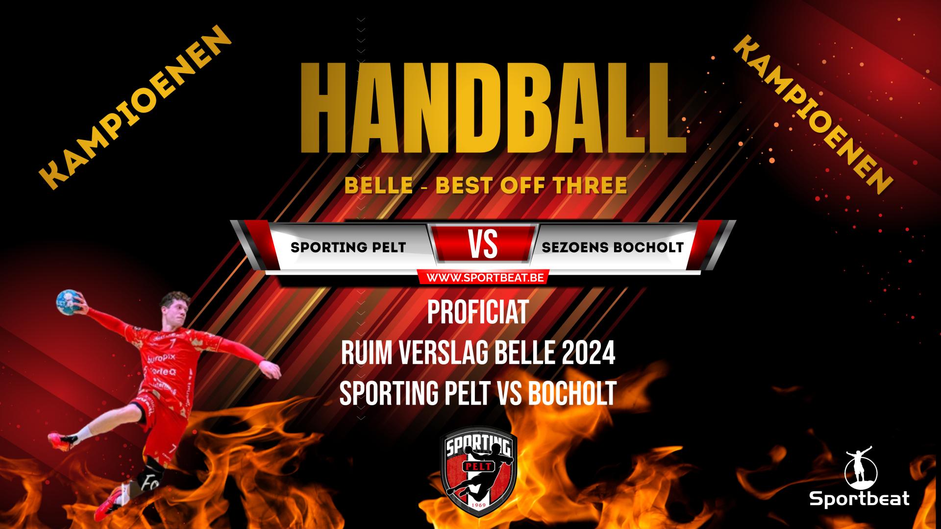 Ruim verslag Sporting Pelt vs Bocholt | Belle | 2024