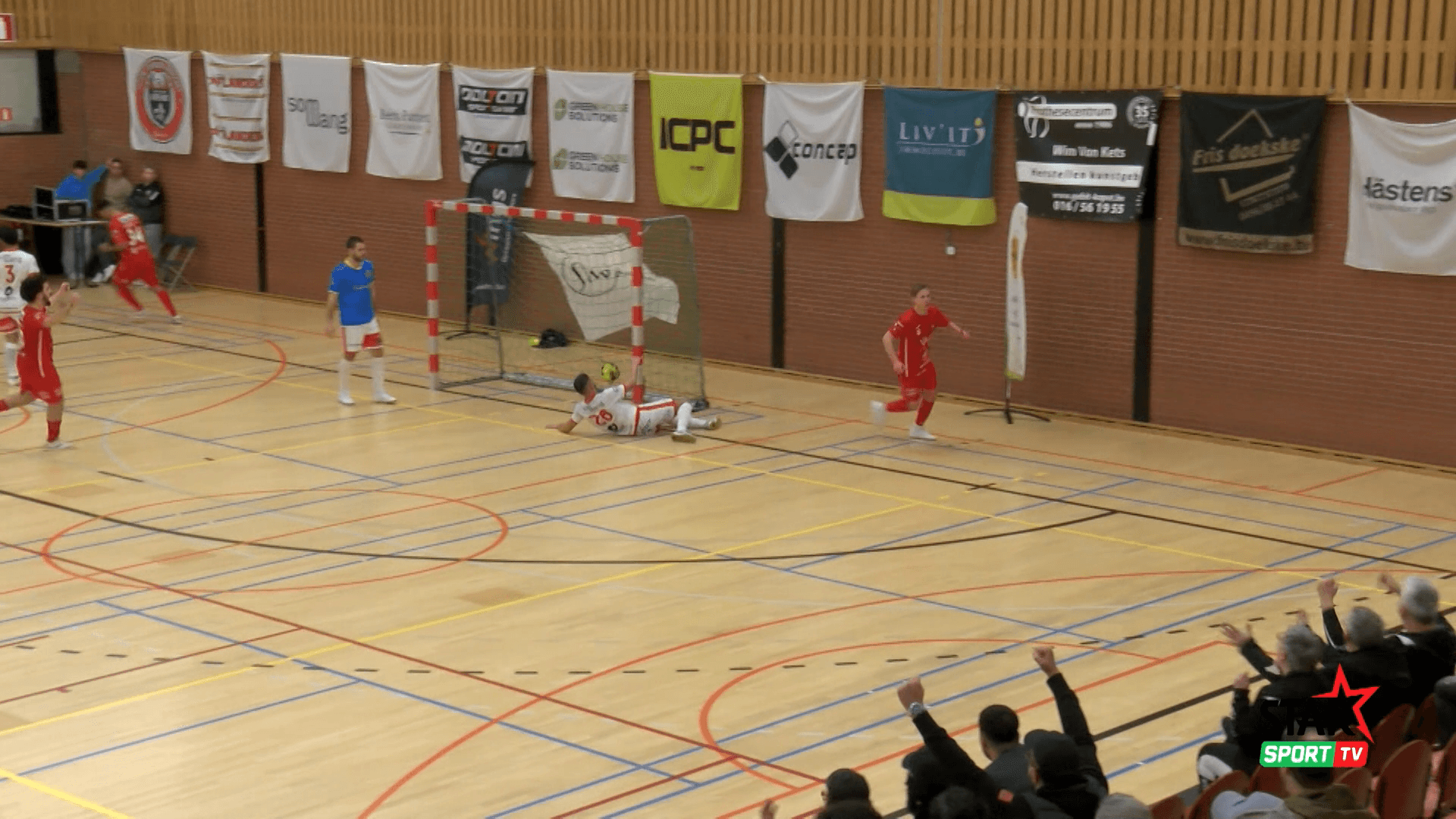 Verslag Aarschot Futsal vs Futsal Topsport Antwerpen