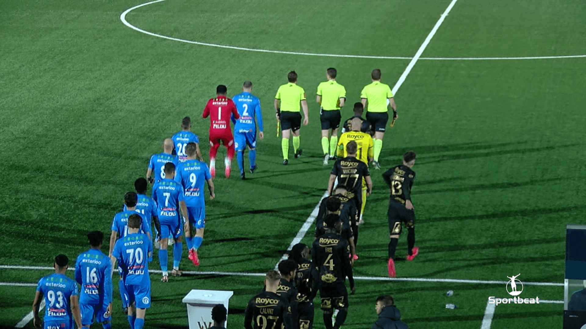 Verslag Royal Knokke vs La Louviere 1 1