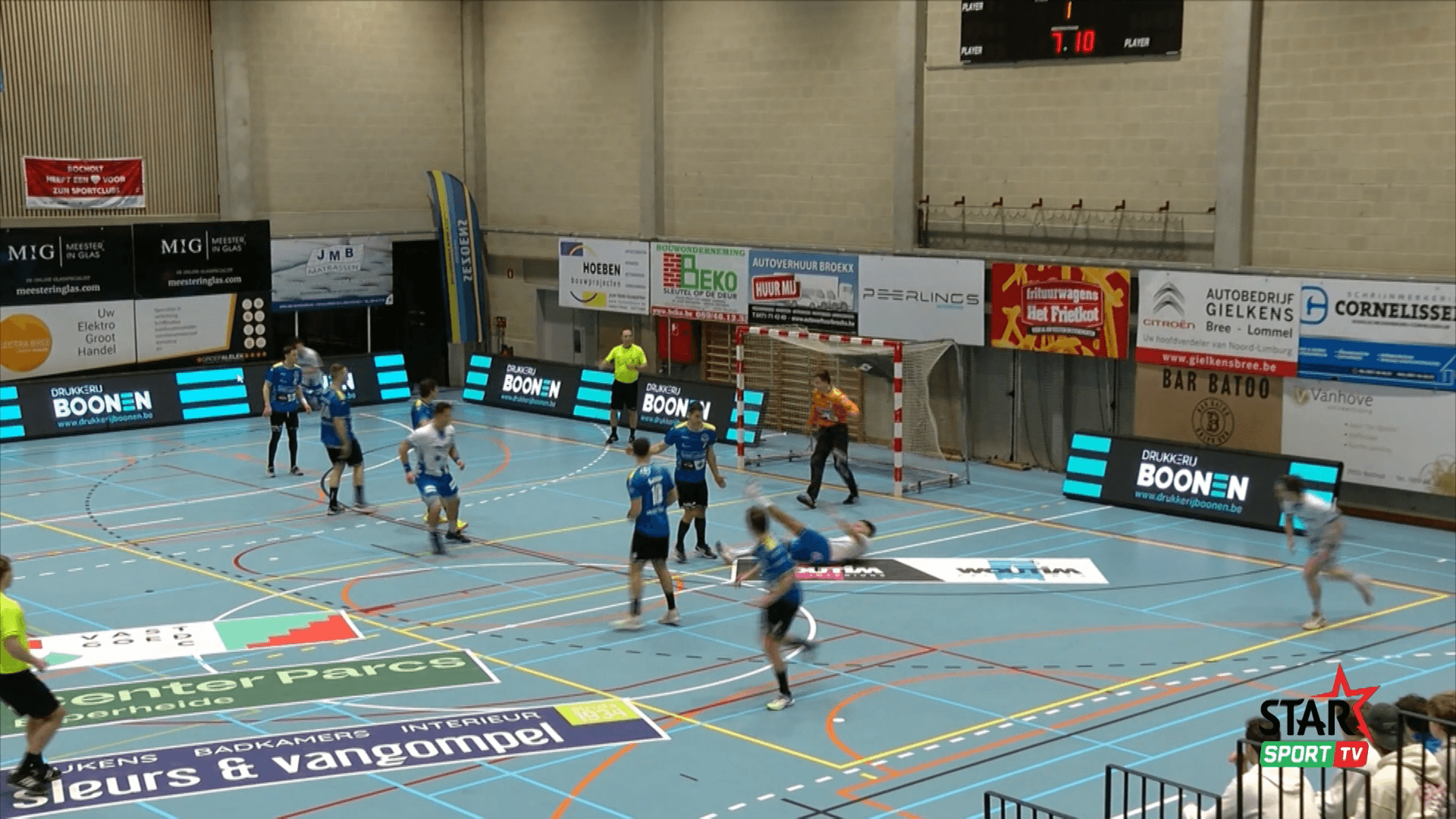 Verslag Sezoens Bocholt vs Wezet Super Handball League