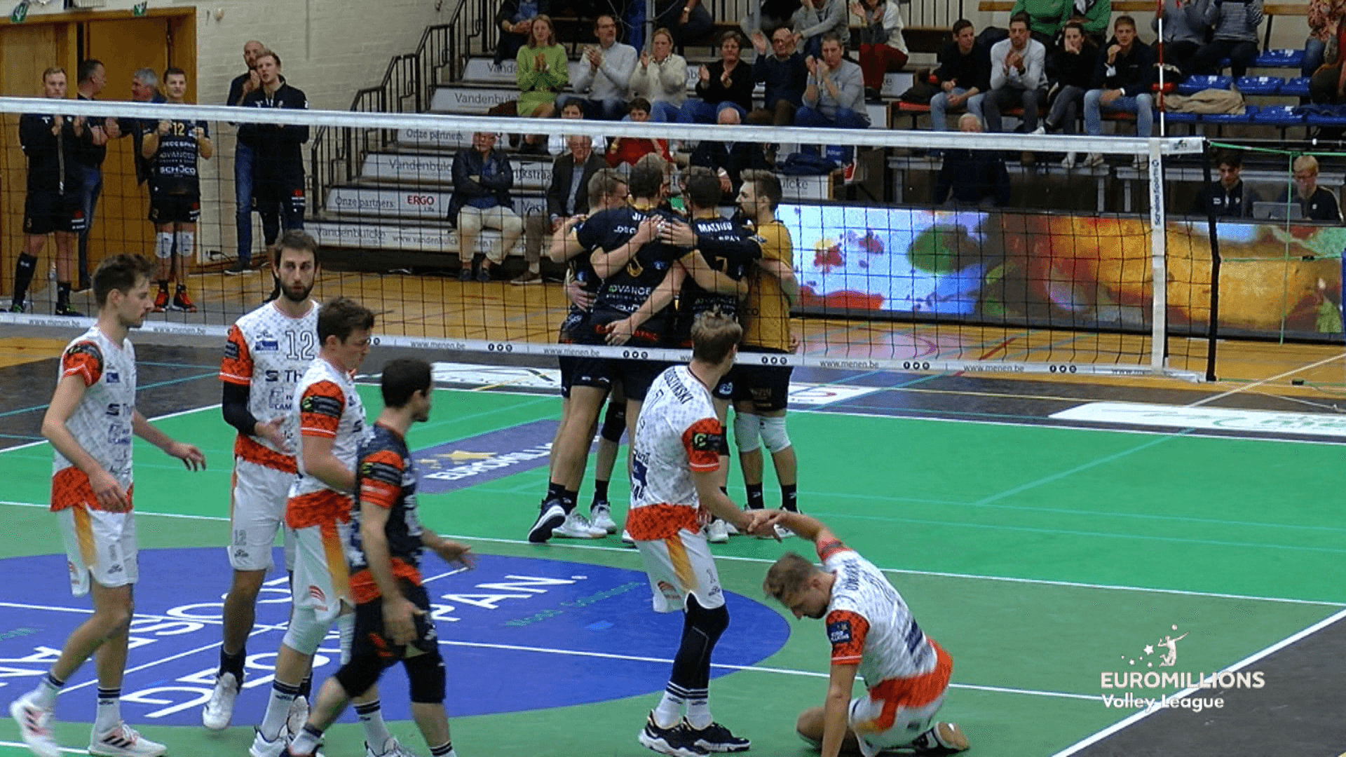 Wat een wedstrijd....Decospan Menen vs Lindemans Aalst...