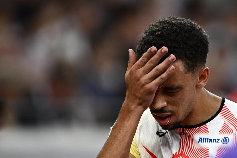 Belgian Daniel Segers pictured after the 400m men, Heats, in the World Athletics Championships in Tokyo, Japan, on Sunday 14 September 2025. The outdoor Worlds are taking place from 13 to 21 September. BELGA PHOTO JASPER JACOBS