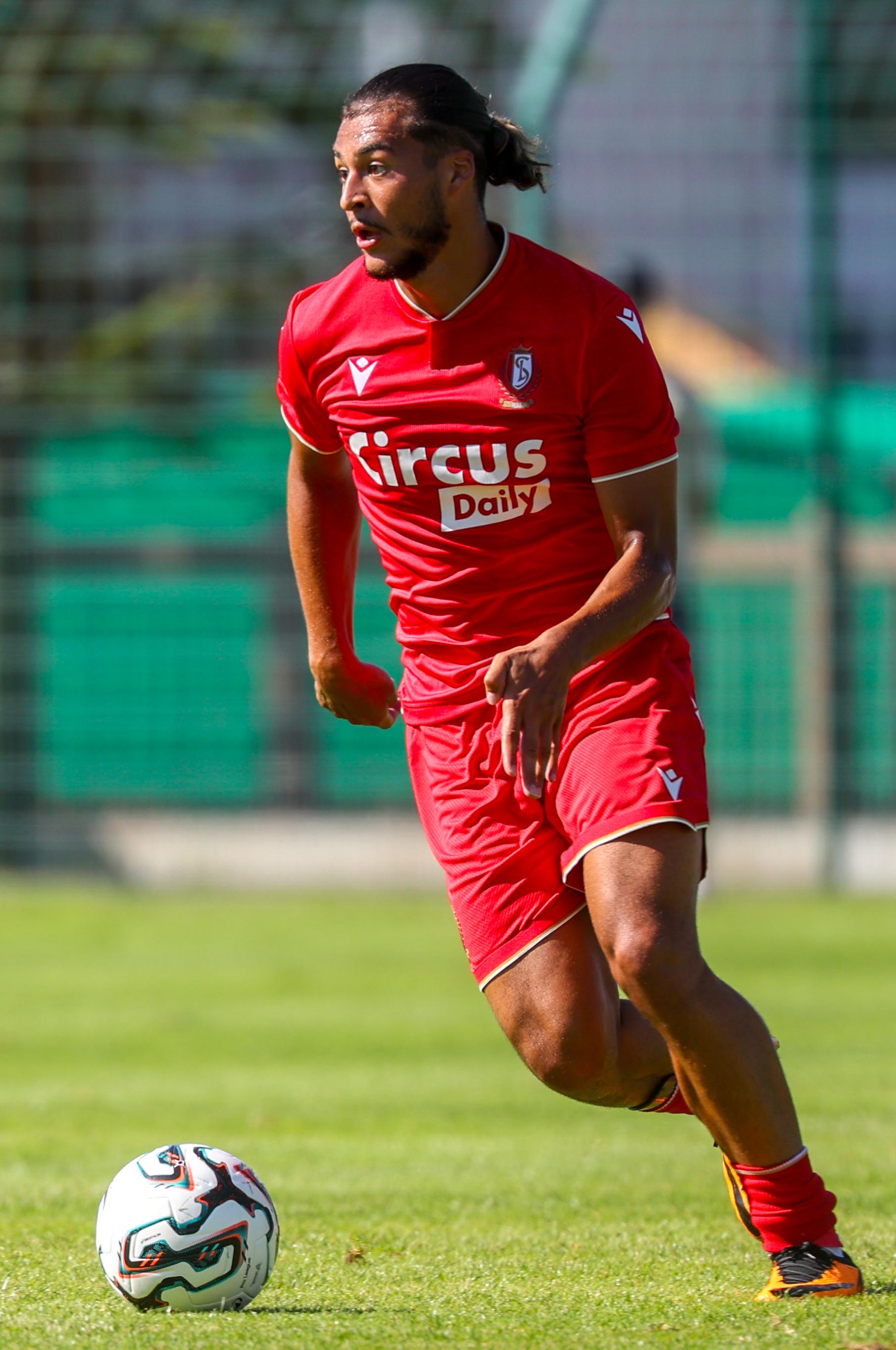 Standard's Thiago Paulo Da Silva pictured in action during a friendly soccer game between Belgian Standard de Liege and French US Boulogne CO in Touquet, France on Wednesday 09 July 2025. Standard is on a summer training camp to prepare for the upcoming season. BELGA PHOTO VIRGINIE LEFOUR