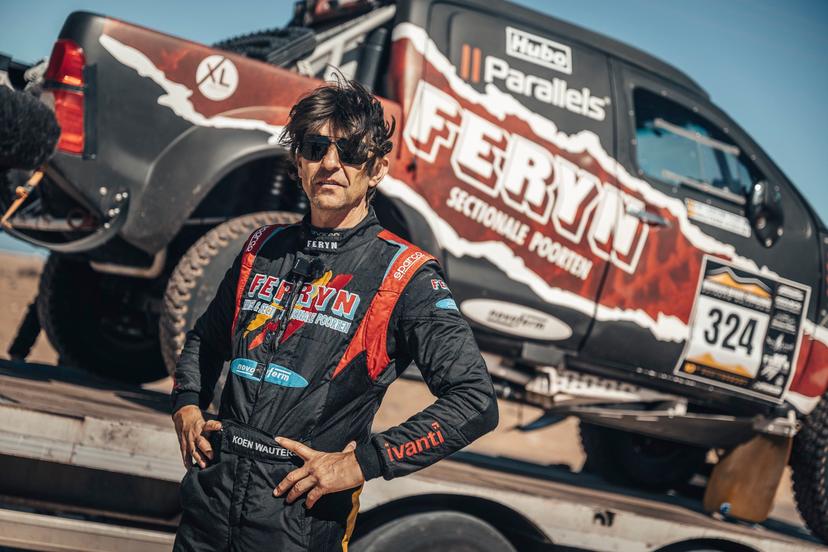 ATTENTION EDITORS - HAND OUT PICTURES - EDITORIAL USE ONLY - MANDATORY CREDIT:  ALESSIO CORRADINI -   Hand out picture released on Monday 07 April 2025 by Eric Dupain shows Belgian Koen Wauters during the stage three of the Morocco Desert Challenge rally rally race, on Monday 07 April 2025.  *** Belga and Belga Editorial Board decline all responsibility regarding the content of this picture. *** PHOTO HAND OUT ALESSIO CORRADINI