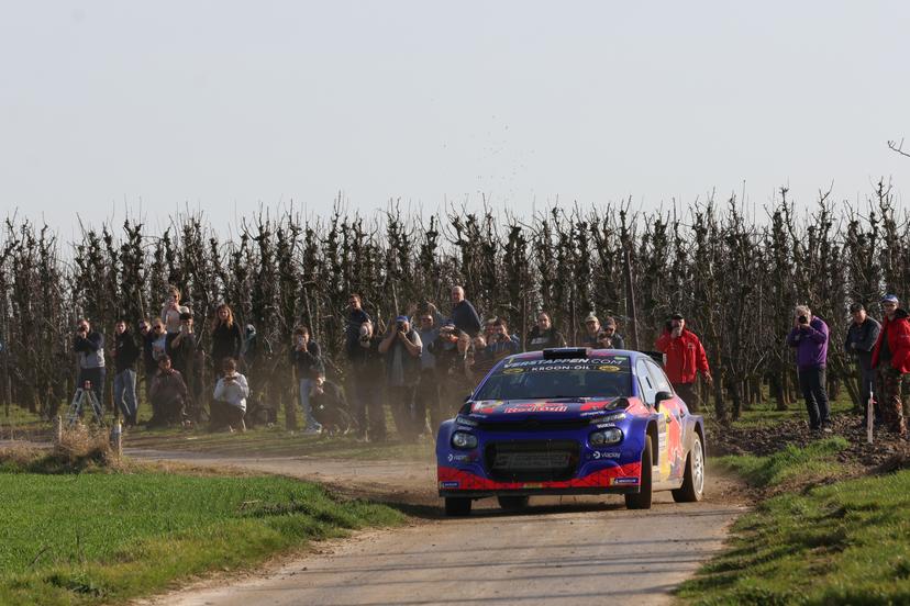 ATTENTION EDITORS - HAND OUT PICTURES - EDITORIAL USE ONLY - MANDATORY CREDIT : BRC PROMOTOR -   Hand out pictures dated from Thursday 26 February 2026, via Eric Dupain shows Dutch Jos Verstappen and Belgian Renaud Jamoul pictured at the shakedown of the Haspengouw rally, part of Belgian rally championship in Aalst.  *** Belga and Belga Editorial Board decline all responsibility regarding the content of this picture. *** PHOTO HAND OUT  -  BRC PROMOTOR