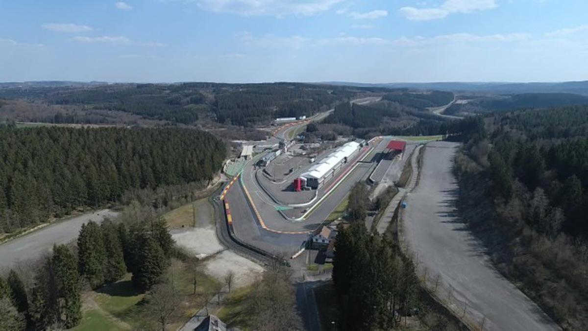 SPA FRANCORCHAMPS FORMULA ONE TRACK ILLUSTRATIONS 00:00:00:00 - 00:03:17:17 Illustration video showing aerial images of the Spa-Francorchamps Formula One track, Wednesday 08 April 2020. The track is closed due to the measures to avoid the spread of Covid-19. BELGA VIDEO Eric Lalmand