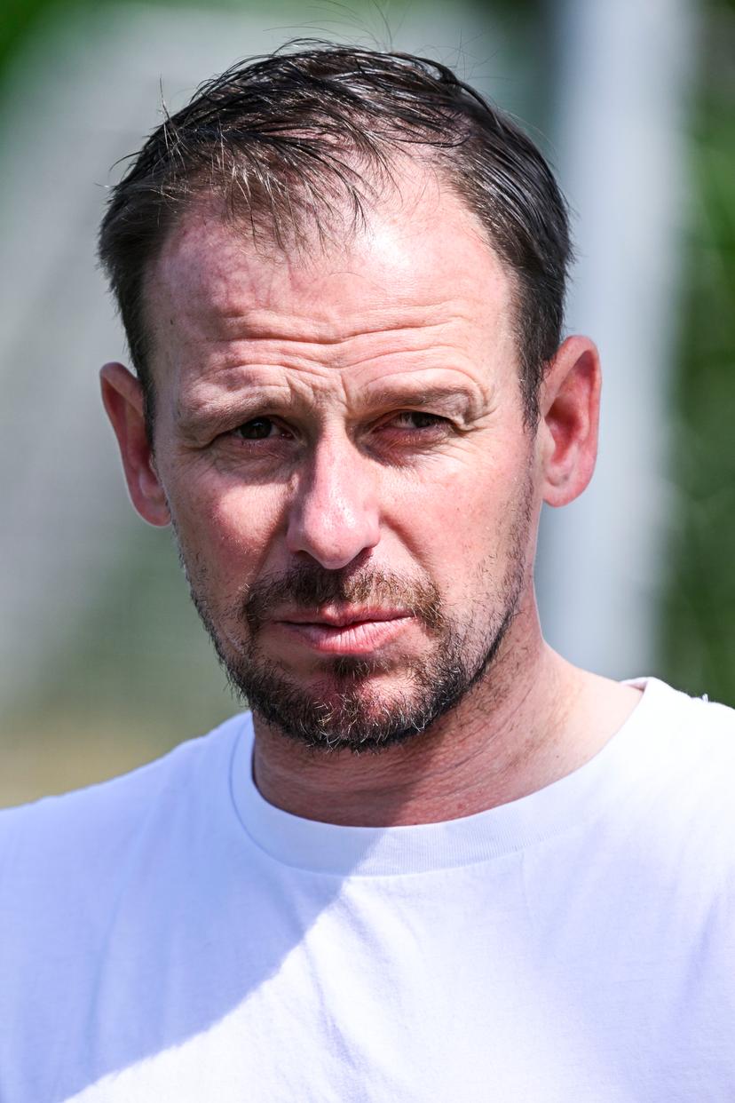 Mechelen's Tom Caluwe technical director pictured during a training session of Belgian soccer team KV Mechelen, Wednesday 18 June 2025 in Mechelen, in preparation of the upcoming 2025-2026 first division season. BELGA PHOTO TOM GOYVAERTS