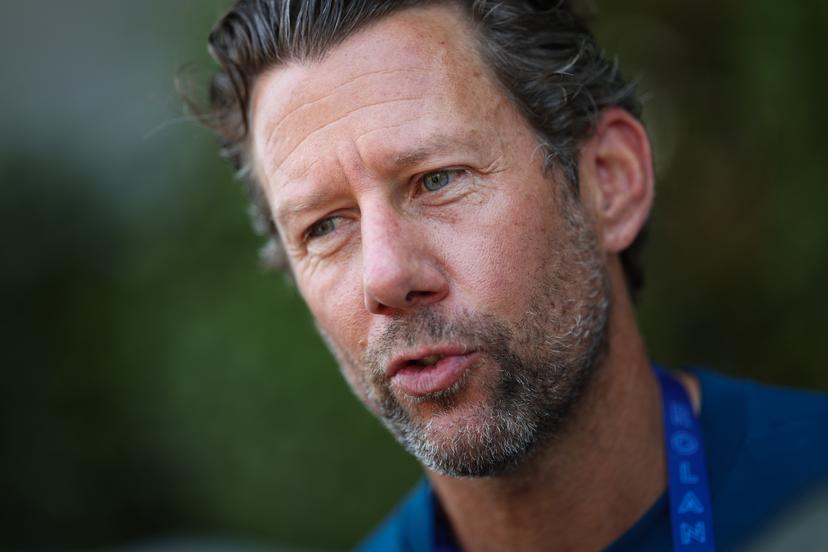 Osaka's coach Wim Fissette talks to the press during the Roland Garros French Open tennis tournament, in Paris, France, Wednesday 27 May 2026. This year's tournament takes place from 18 May to 07 June. BELGA PHOTO VIRGINIE LEFOUR